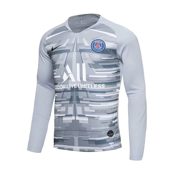 Camiseta Paris Saint Germain 1ª Kit ML Portero 2019 2020 Gris